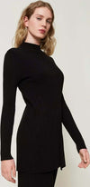 TWINSET-|-Maglia-maxi-con-plissé