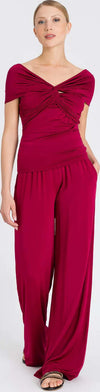 TWINSET-|-Pantalone-palazzo-con-tasche