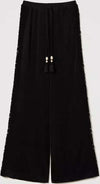 TWINSET-|-Pantaloni-a-palazzo-con-ricami-crochet