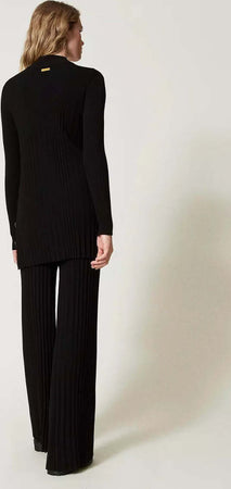 TWINSET-|-Pantaloni-palazzo-con-plissé