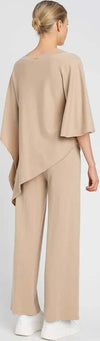 TWINSET-|-Pantaloni-palazzo-in-maglia