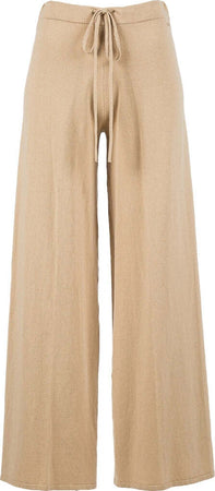 TWINSET-|-Pantaloni-palazzo-in-maglia