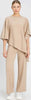 TWINSET-|-Poncho-in-maglia-asimmetrico