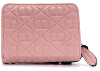 TWINSET Portafoglio Zip Around Rosa Antico