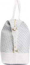 TWINSET Tote Bag motivo farfalle stampato grigio chiaro e bianco Moda/Valigie borse e accessori da viaggio/Valigie e set da viaggio/Valigie Scontolo.net - Potenza, Commerciovirtuoso.it