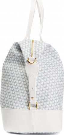 TWINSET Tote Bag motivo farfalle stampato grigio chiaro e bianco Moda/Valigie borse e accessori da viaggio/Valigie e set da viaggio/Valigie Scontolo.net - Potenza, Commerciovirtuoso.it
