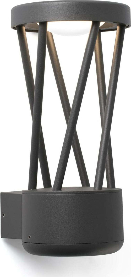 TWIST Lampada da parete grigio oscuro Illuminazione/Illuminazione per interni/Illuminazioni per pareti/Applique Led Mall Home - Napoli, Commerciovirtuoso.it