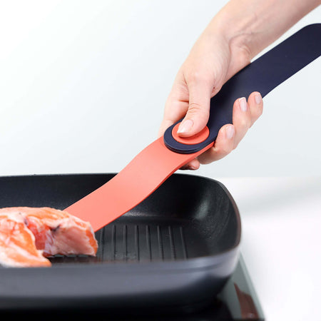 Twist Pinza E Spatola 2 in 1 Utensile Da Cucina 22x4x3,5 Cm per Ogni Tipo Di Pietanza Pinza E Spatola Girevole Casa e cucina/Utensili da cucina/Cucchiai palette e spatole/Pinze da cucina Puleo Casa - Palermo, Commerciovirtuoso.it