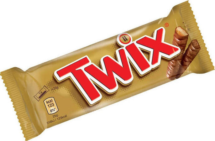 Twix 25x Barretta Snack Twix 50 Gr Cioccolato E Caramello Confezione Da 25 Pz Alimentari e cura della casa/Snack dolci e salati/Cioccolata/Barrette/Formato snack Franco Pausa Caffè - Albano Laziale, Commerciovirtuoso.it