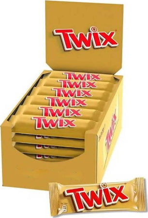 25 pezzi barretta snack Twix 50 gr, confezione 25 pz Twix Non solo caffè online - Albano Laziale, Commerciovirtuoso.it