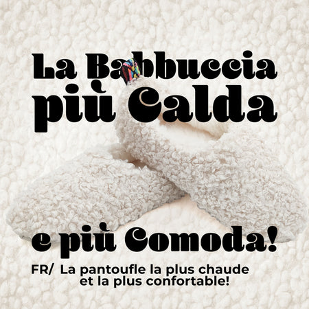 Le Pelosone Ciabatte Donna Invernali Da Casa Babbucce in Peluche Spettinato Pantofole Chiuse Suola per Parquet