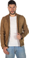 U010---Giacca-Uomo-Miele-in-vera-pelle-camoscio