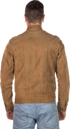 U010---Giacca-Uomo-Miele-in-vera-pelle-camoscio
