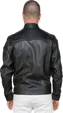 U010---Giacca-Uomo-Nero-in-vera-pelle