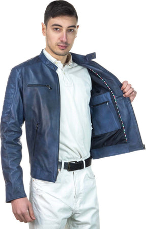U05---Biker-Uomo-Blu-in-vera-pelle