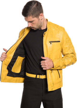 U05---Biker-Uomo-Giallo-in-vera-pelle-Tamponato