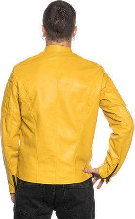 U05---Biker-Uomo-Giallo-in-vera-pelle