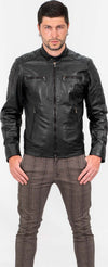 U05---Biker-Uomo-Nero-in-vera-pelle