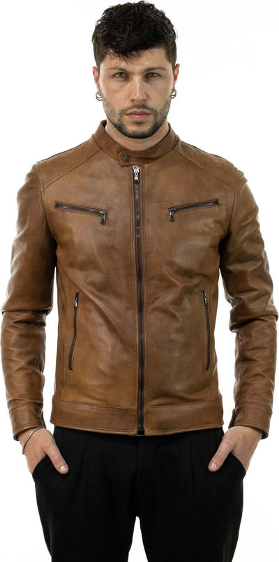 U06---Giacca-Uomo-Cuoio-in-vera-pelle