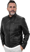 U06---Giacca-Uomo-Nera-in-vera-pelle