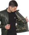 U06---Giacca-Uomo-Verde-in-vera-pelle