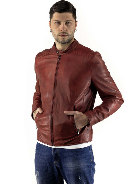U09---Giacca-Uomo-Bordeaux-in-vera-pelle