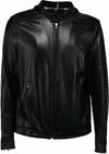 U09---Giacca-Uomo-Nera-in-vera-pelle