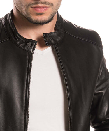 U09---Giacca-Uomo-Nera-in-vera-pelle