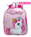 ZAINO ASILO UNICORNO SCUOLA TEMPO LIBERO BAMBINA 30 CM