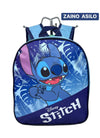 ZAINO ASILO STITCH SCUOLA TEMPO LIBERO 30 CM