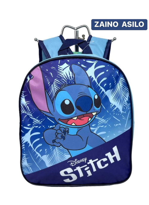ZAINO ASILO STITCH SCUOLA TEMPO LIBERO 30 CM
