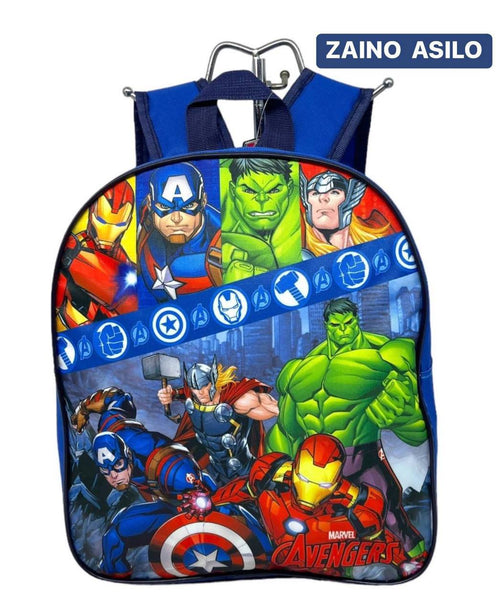ZAINO ASILO AVENGERS SCUOLA TEMPO LIBERO 30 CM