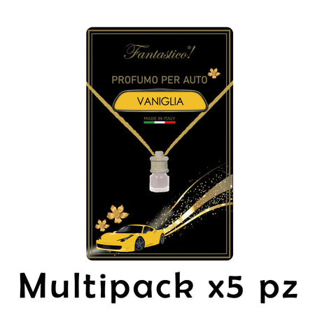 PROFUMO AUTO VANIGLIA X5