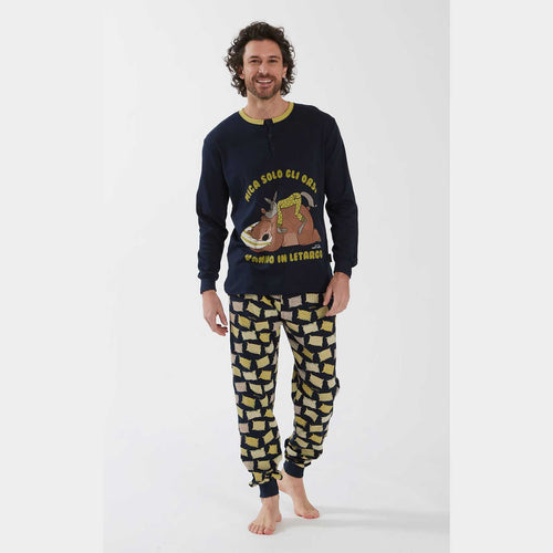 Pigiama Autunno/Inverno Uomo Happy People Letargo