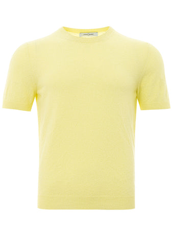 Gran Sasso T-Shirt Mezzo Manica in Giallo da uomo