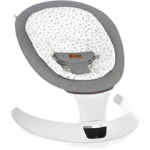 JANE' Sdraietta MOON - Sdraietta Dondolo Elettrica Side to Side Swing Twiddle - Altalena Musicale per Neonati, Sedia a Dondolo con Telecomando, rilassante, calmante