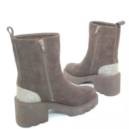 ToscaBlu Donna Tronchetto in pelle scamosciata