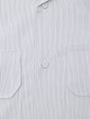 JIL SANDER Camicia Maniche Corte a Righe Boxy Fit Jil Sander da uomo