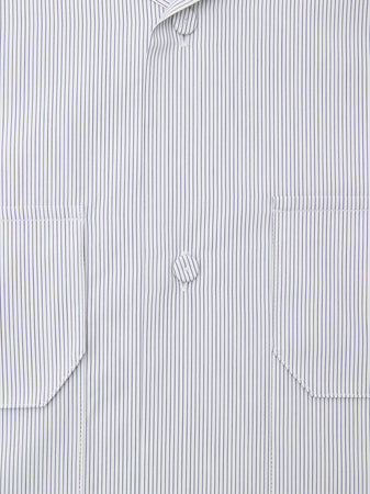 JIL SANDER Camicia Maniche Corte a Righe Boxy Fit Jil Sander da uomo