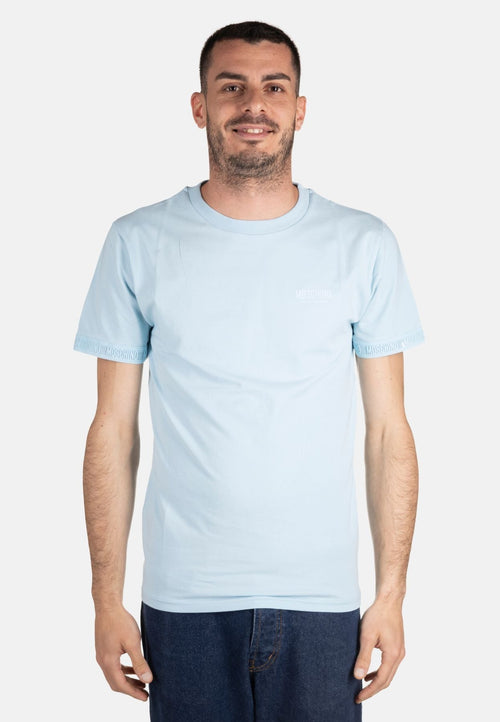 moschino T-SHIRT BANDA LOGATA da uomo