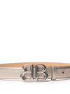 Balenciaga Cintura Monaco Color Metal Platino da donna