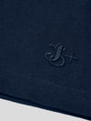 JIL SANDER T-Shirt Blu Maniche Lunghe con Logo Ricamo Jil Sander da uomo
