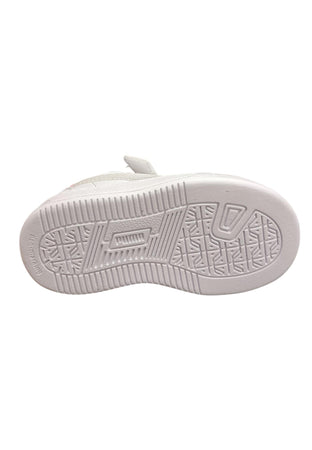 Scarpe sneakers Bambini e ragazzi PUMA CAVEN  bianco-cangiante laccio elastico e velcro