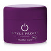 Cera Effetto Opaco Emsibeth Style Proof Matte Wax – Pasta Modellante Professionale Tenuta Media, Look Naturale Definito e Opaco Senza Residui