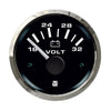Voltmetro 18-32Vdc UltraBlack Ss 52