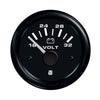 Voltmetro 18-32Vdc UltraBlack 52