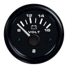Voltmetro 8-16Vdc UltrabLack 52