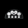 Indicatore Trim 0-190OhmS Dress White 52