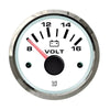 Voltmetro 8-16Vdc UltrawHite Ss 52
