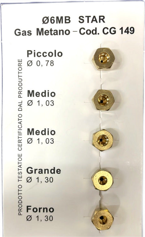 Ugelli-cucina-6mb-gas-metano-piano-cottura-4-fuochi-+-forno-Vestel